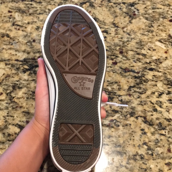 Women’s Aqua mesh Converse - Picture 3 of 6